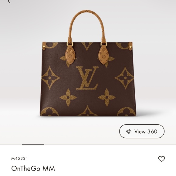 Louis Vuitton on the go handbag GM - Picture 1 of 11